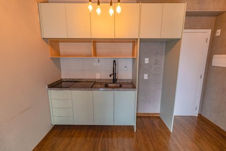 Studio à venda com 29m², 1 quarto e sem vagaCozinha