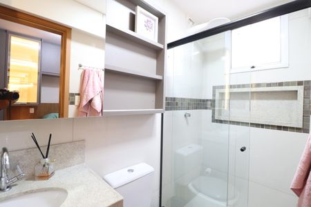 Apartamento para alugar com 90m², 3 quartos e 2 vagasBanheiro da Suíte