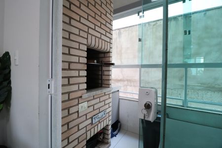 Varanda gourmet de apartamento para alugar com 3 quartos, 90m² em Santa Mônica, Uberlândia