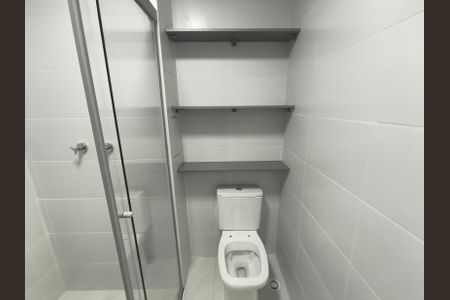 Studio para alugar com 24m², 1 quarto e sem vaga Studio para alugar com 24m², 1 quarto e sem vagaBanheiro