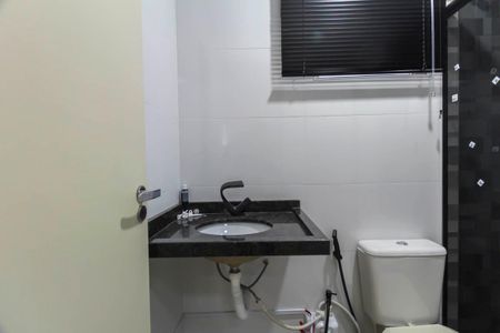Banheiro Social de kitnet/studio para alugar com 1 quarto, 27m² em Vila Formosa, São Paulo