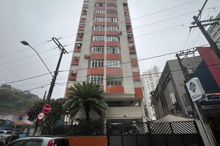 Fachada de apartamento para alugar com 1 quarto, 53m² em José Menino, Santos