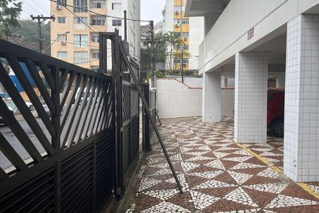 Área comum de apartamento para alugar com 1 quarto, 53m² em José Menino, Santos