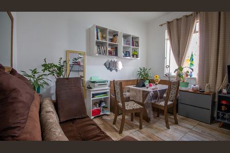 Sala de apartamento à venda com 1 quarto, 35m² em Grajaú, Rio de Janeiro