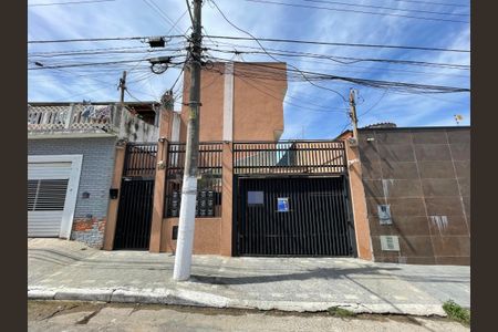 Casa de condomínio para alugar com 65m², 2 quartos e 1 vagaFachada+Placa