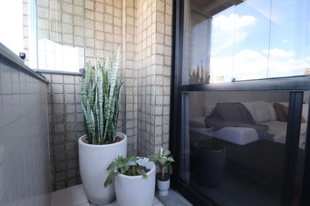 Varanda Sala de apartamento à venda com 3 quartos, 96m² em Jardim Utinga, Santo André