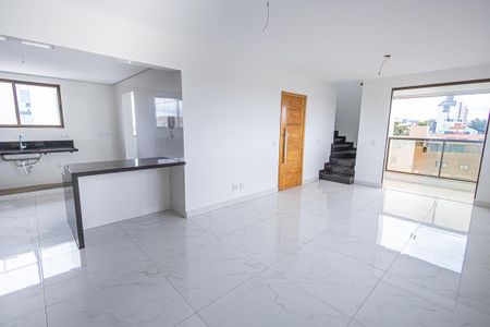 Sala de apartamento à venda com 4 quartos, 131m² em Santa Rosa, Belo Horizonte