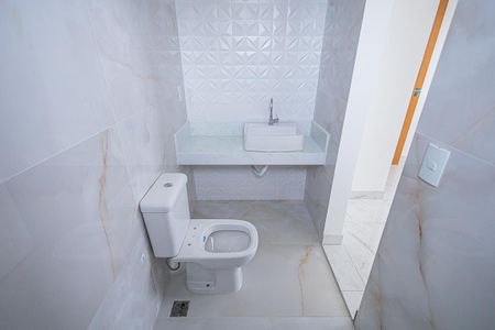 Apartamento à venda com 131m², 4 quartos e 3 vagasBanheiro da Suíte 4