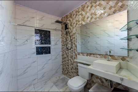 Casa para alugar com 110m², 2 quartos e sem vaga Casa para alugar com 110m², 2 quartos e sem vagaBanheiro da Suíte