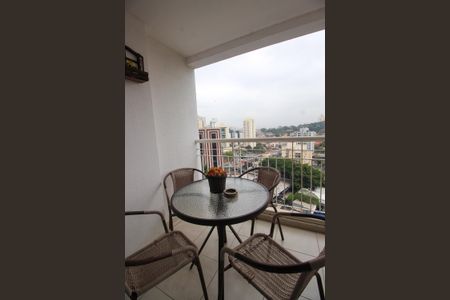 Varanda da Sala de apartamento à venda com 3 quartos, 63m² em Vila Suzana, São Paulo