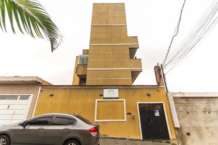 Apartamento para alugar com 38m², 1 quarto e sem vaga Apartamento para alugar com 38m², 1 quarto e sem vagaFachada + Placa
