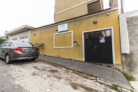 Apartamento para alugar com 38m², 1 quarto e sem vaga Apartamento para alugar com 38m², 1 quarto e sem vagaFachada + Placa