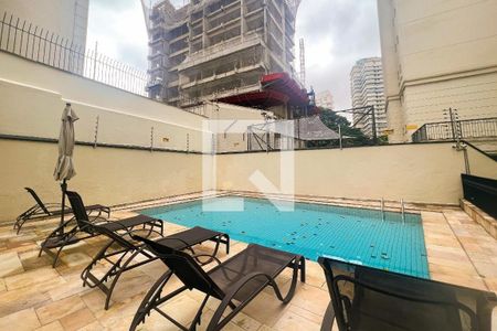 Apartamento para alugar com 36m², 1 quarto e 1 vaga Apartamento para alugar com 36m², 1 quarto e 1 vagaÁrea comum - Piscina