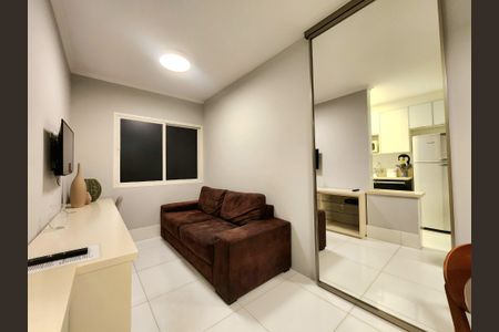 Sala de apartamento para alugar com 1 quarto, 36m² em Vila Nova Conceição, São Paulo