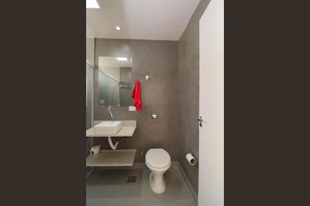 Banheiro da Suíte de apartamento para alugar com 1 quarto, 50m² em Pinheiros, São Paulo