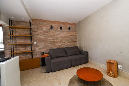 Sala de apartamento para alugar com 1 quarto, 54m² em Lourdes, Belo Horizonte