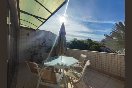 Varanda de apartamento à venda com 3 quartos, 360m² em Recreio dos Bandeirantes, Rio de Janeiro