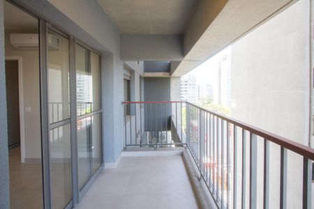 Sala de apartamento para alugar com 1 quarto, 42m² em Santo Amaro, São Paulo