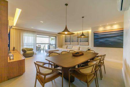 Sala de apartamento à venda com 4 quartos, 233m² em Barra da Tijuca, Rio de Janeiro