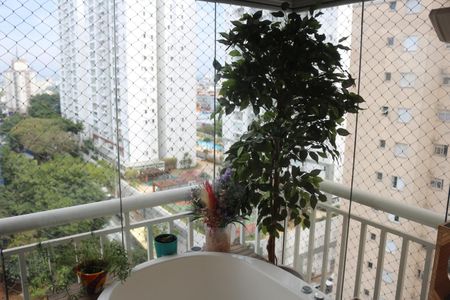 Varanda da Sala de apartamento à venda com 3 quartos, 97m² em Santa Paula, São Caetano do Sul
