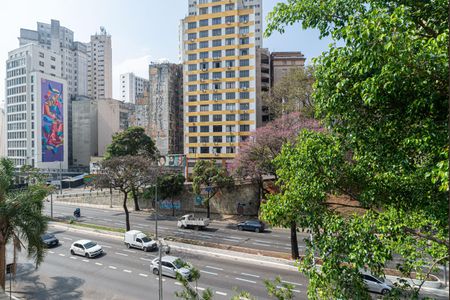 Vista da Sala de apartamento para alugar com 1 quarto, 44m² em Bela Vista, São Paulo