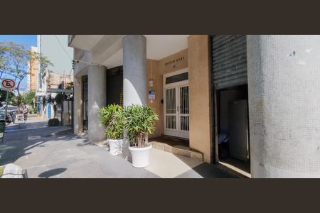 Apartamento para alugar com 44m², 1 quarto e sem vaga Apartamento para alugar com 44m², 1 quarto e sem vagaFachada - Placa