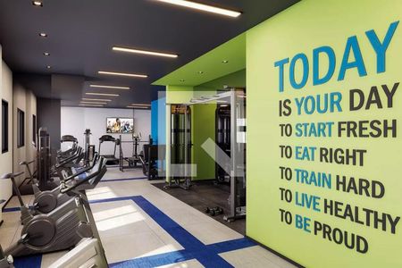 Apartamento para alugar com 36m², 2 quartos e sem vagaÁrea comum - Academia