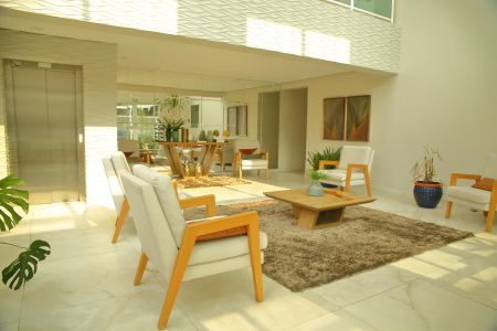 Apartamento à venda com 130m², 3 quartos e 2 vagasHall de entrada - Condomínio