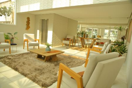 Apartamento à venda com 130m², 3 quartos e 2 vagasHall de entrada - Condomínio