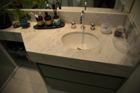 Apartamento à venda com 130m², 3 quartos e 2 vagasBanheiro da Suíte 1