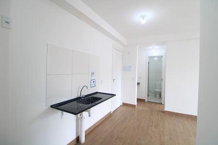 Cozinha de apartamento para alugar com 2 quartos, 36m² em Vila Isa, São Paulo