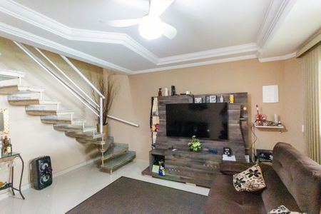 Sala de casa à venda com 3 quartos, 107m² em Parque João Ramalho, Santo André