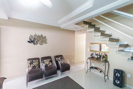 Sala de casa à venda com 3 quartos, 107m² em Parque João Ramalho, Santo André