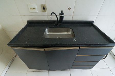 Cozinha de apartamento à venda com 2 quartos, 47m² em Vila Bela Vista (zona Norte), São Paulo