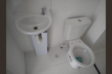 Banheiro de kitnet/studio à venda com 1 quarto, 24m² em Mooca, São Paulo