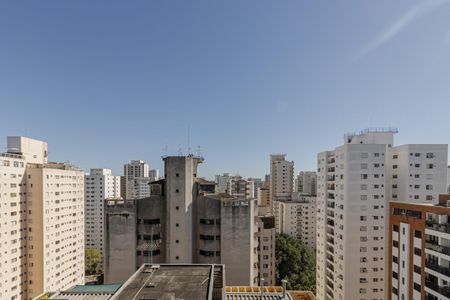 Vista da Sacada de kitnet/studio para alugar com 1 quarto, 24m² em Indianópolis, São Paulo