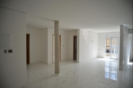 Sala de apartamento à venda com 3 quartos, 105m² em Vila Curuçá, Santo André