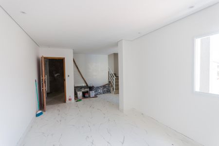 Sala de apartamento à venda com 3 quartos, 182m² em Vila Curuçá, Santo André