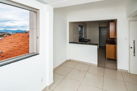 Sala de apartamento para alugar com 3 quartos, 78m² em Candelária, Belo Horizonte