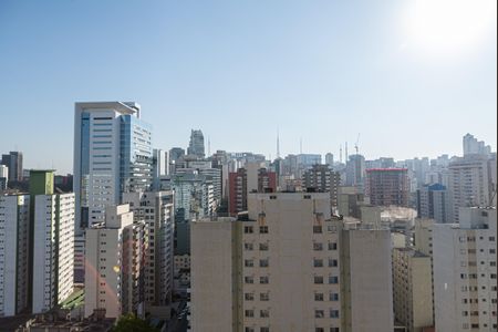 Studio à venda com 19m², 1 quarto e sem vagaVista da Varanda do Studio