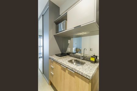 Studio à venda com 26m², 1 quarto e sem vagaCozinha