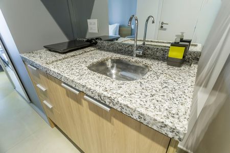 Studio à venda com 26m², 1 quarto e sem vagaCozinha