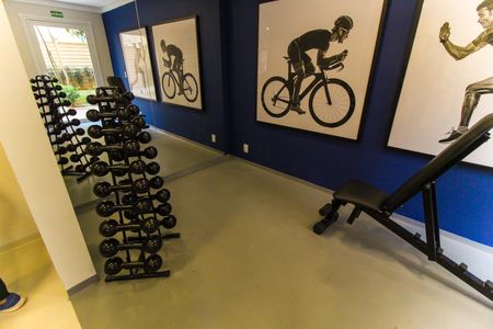 Apartamento para alugar com 33m², 2 quartos e sem vaga Apartamento para alugar com 33m², 2 quartos e sem vagaÁrea comum - Academia