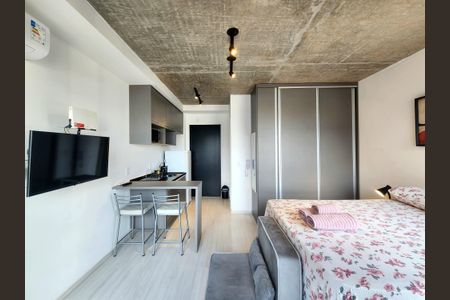 Studio de kitnet/studio para alugar com 1 quarto, 25m² em Indianópolis, São Paulo