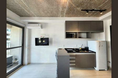 Studio para alugar com 25m², 1 quarto e sem vagaCozinha