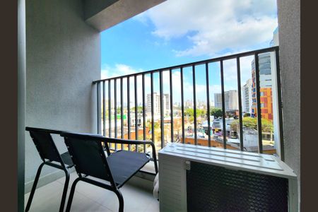 Studio para alugar com 25m², 1 quarto e sem vagaVaranda