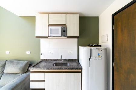 Studio para alugar com 35m², 1 quarto e sem vaga Studio para alugar com 35m², 1 quarto e sem vagaCozinha