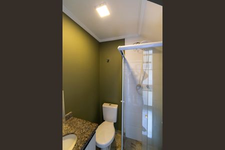 Studio para alugar com 35m², 1 quarto e sem vaga Studio para alugar com 35m², 1 quarto e sem vagaBanheiro Social