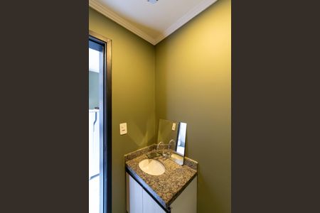 Studio para alugar com 35m², 1 quarto e sem vaga Studio para alugar com 35m², 1 quarto e sem vagaBanheiro Social