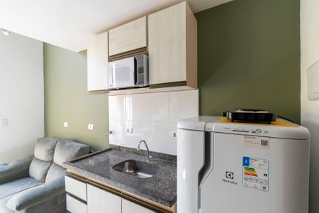 Studio para alugar com 35m², 1 quarto e sem vaga Studio para alugar com 35m², 1 quarto e sem vagaCozinha